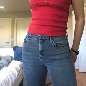 Topshop grey jeans
